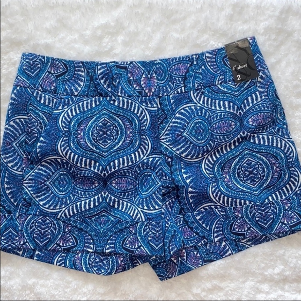 New York & Co Paisley Print Shorts